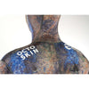 Spearfishing Vollanzug Octoskin Mann 5mm Camo-Braun-Blau S Abysstar 59030