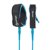 Leash Longboard 9 Knie Cyan Surflogic 59033