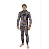 Spearfishing Vollanzug Octoskin Mann 3mm Camo-Braun-Blau XL Abysstar 59038