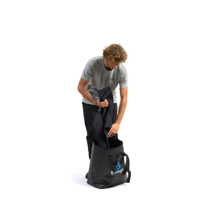 Wasserdichter Trockenbehälter Schwarz 50L Surflogic 59105