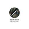 Wasserdichter Autositzbezug Dreifach Universal Camo Surflogic 59116
