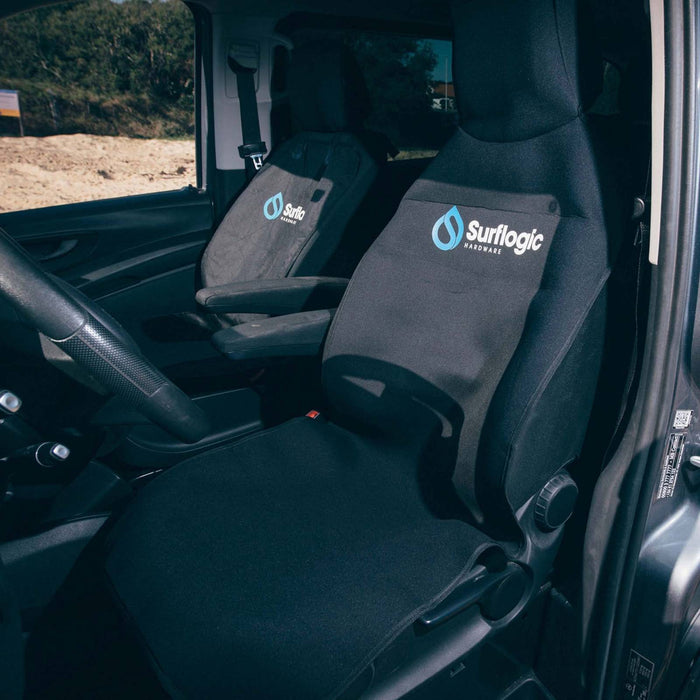 Wasserdichter Autositzbezug Einfach Neopren Schwarz Suflogic 59117
