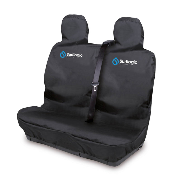 Wasserdichter Autositzbezug Doppel Schwarz Suflogic 59129