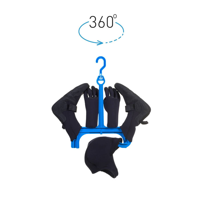 Neoprenanzug Aufhänger Doppel System Blau Surflogic 59134