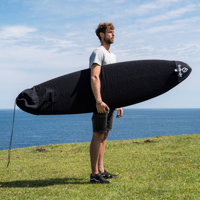 Cover Fish Hybrid 5'8" Schwarz Surflogic 59408
