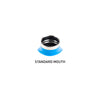 Flasche Standard Mund Cyan 600ml  Surflogic 59711