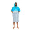 Poncho Cyan-Grau Surflogic 59804