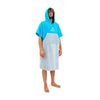 Poncho Cyan-Grau Surflogic 59804
