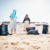 Poncho Cyan-Grau Surflogic 59804