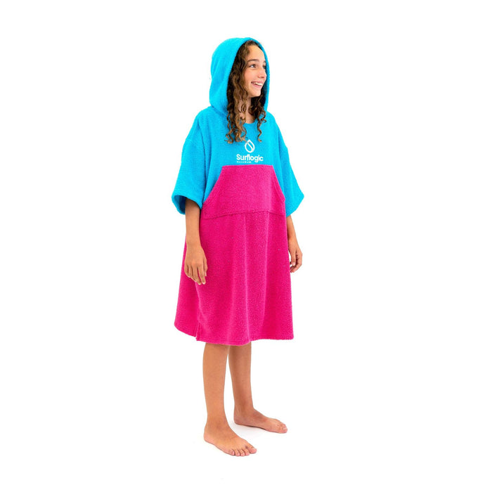 Poncho Junior Cyan-Rosa Surflogic 59807