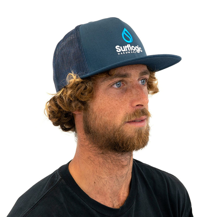 Sfl Flat Trucker Cap Marine Surflogic 59910