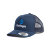 Sfl Curve Trucker Cap Marine Surflogic 59911