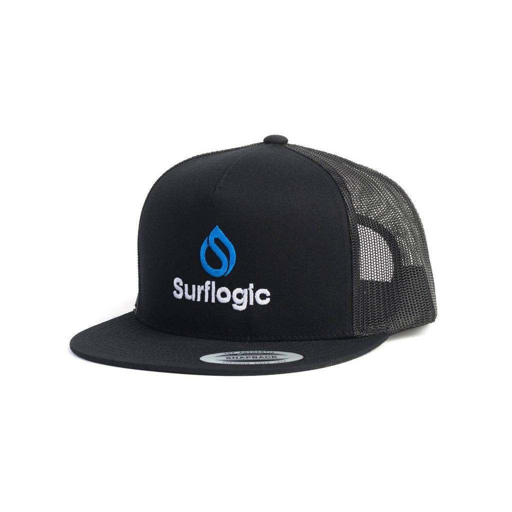 Sfl Flat Trucker Cap Schwarz Surflogic 59913