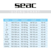 Trockentauchanzug Warmdry Herren 4mm XL2P Seac 6-1-XL2P