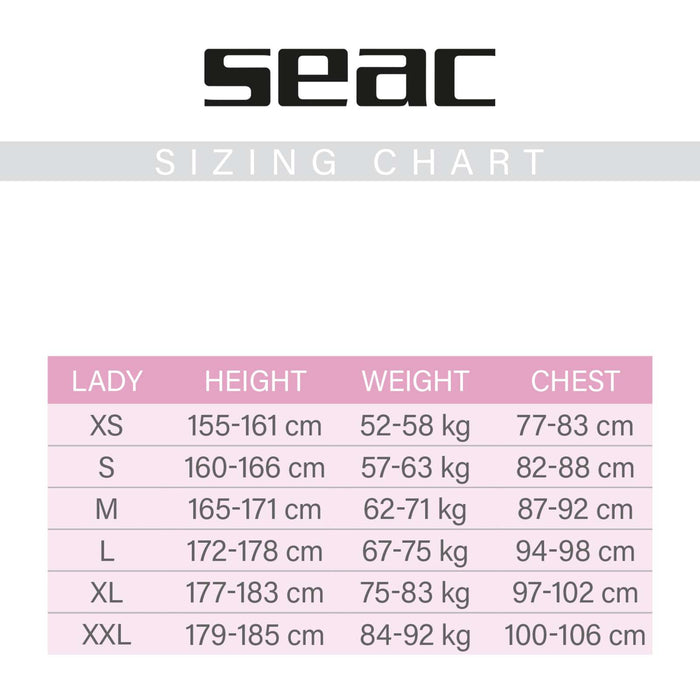 Trockentauchanzug Warmdry Damen 4mm XL Seac 6-2-XL