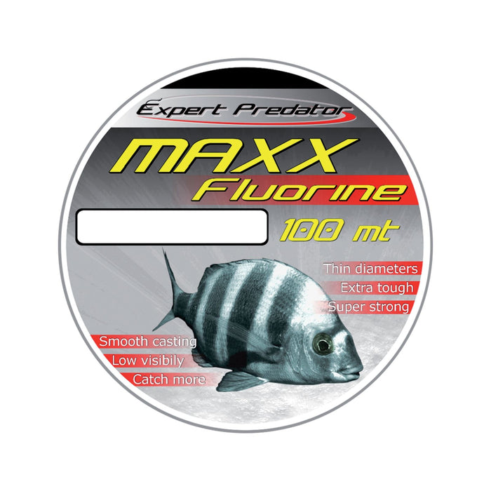 Fluorocarbon Polymerbeschichtete Schnur Maxx Fluorine 100m 2,64kg 0,20mm Expert Predator 60719