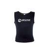 Tauchunteranzug ärmellos Nylon-Plüsch 2,5mm Schwarz XL Abysstar 62702