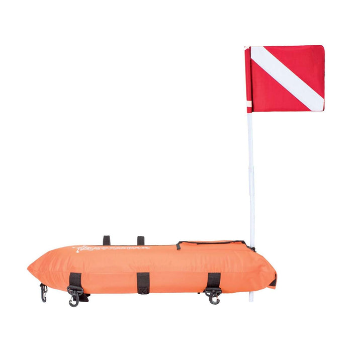 Freediving Unterstützung Brett Orange 80x40cm Abysstar 62723