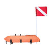 Freediving Unterstützung Brett Orange 80x40cm Abysstar 62723