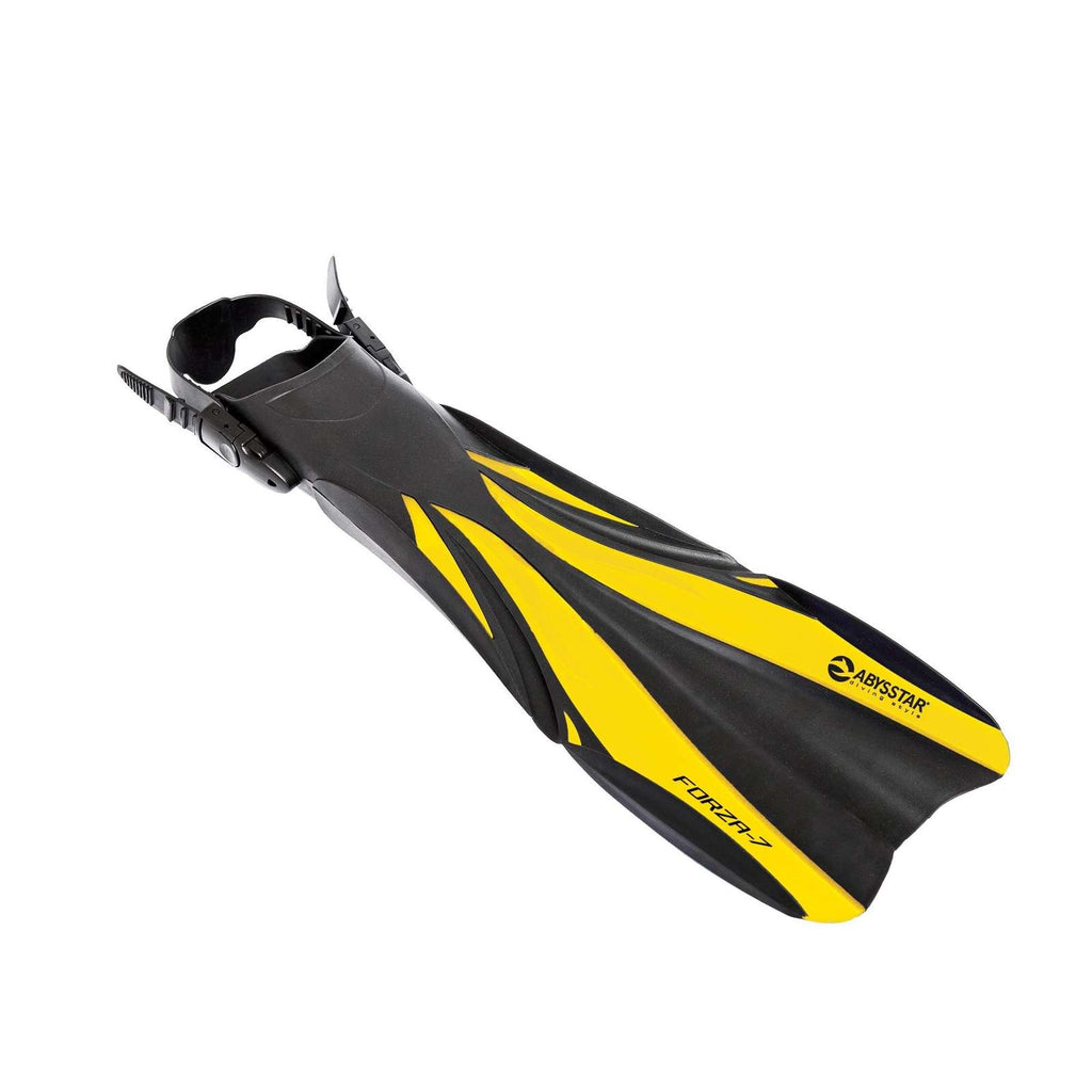 Tauchflossen Forza 7 Gelb 44-48-XL-XXL Abysstar 62937YL