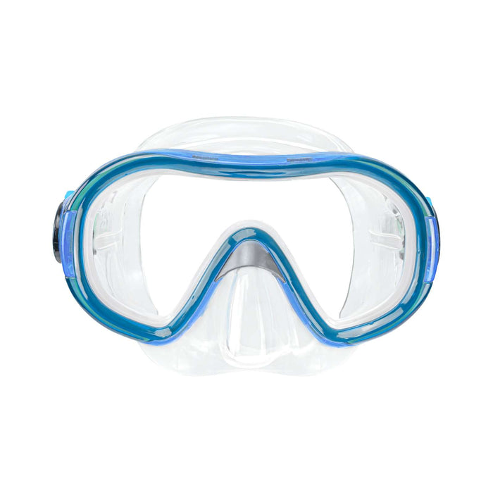 Schnorchelmaske Funny Kinder Klar-Marine Abysstar 62942AQ