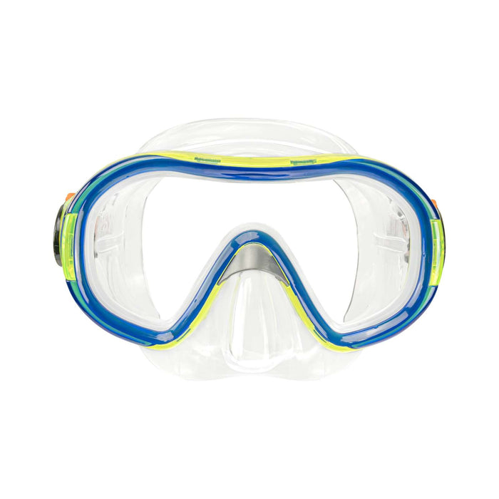 Schnorchelmaske Funny Kinder Klar-Blau Abysstar 62942BL