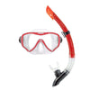 Schnorchelsatz Papillon Klar-Rot Abysstar 62944RD