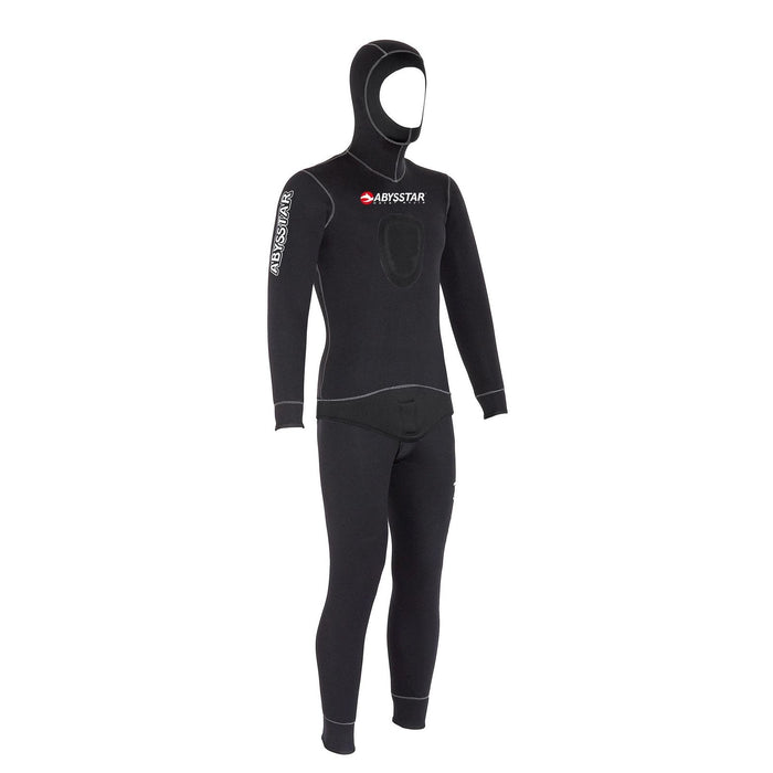 Tauchen Vollanzug Pacific Supreme Mann 5mm Schwarz XL Abysstar 63003