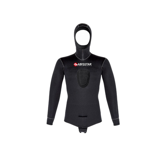 Tauchen Vollanzug Pacific Supreme Mann 5mm Schwarz XL Abysstar 63003
