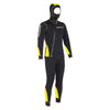 Tauchen Vollanzug Pacific Farbe Front Zip Mann 5mm Schwarz-Gelb XL Abysstar 63023