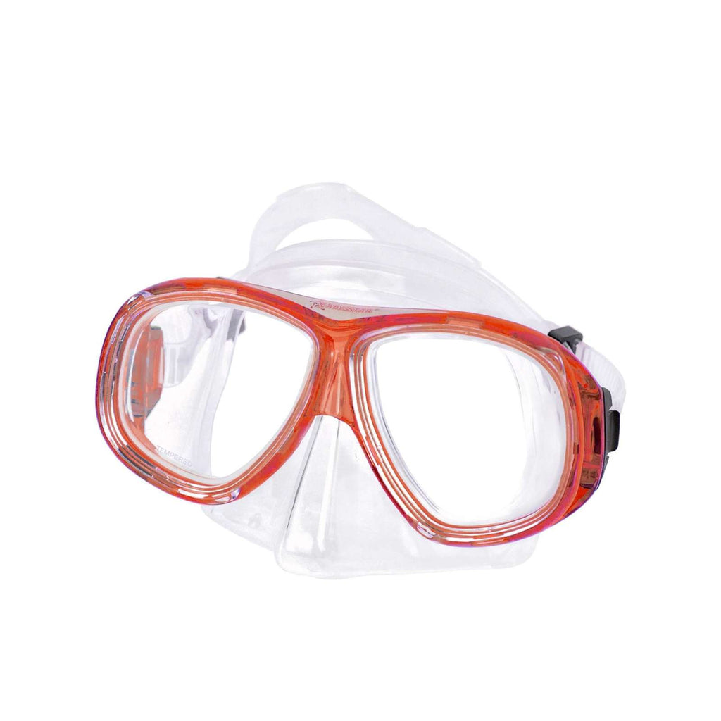 Schnorchelmaske Ulisse Klar-Rot Abysstar 63055RD