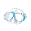 Schnorchelmaske Ulisse Weiß-Blau Abysstar 63056BL