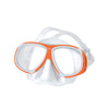 Schnorchelmaske Ulisse Weiß-Orange Abysstar 63056OR