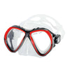 Tauchermaske Vanity Klar-Rot Abysstar 63131RD