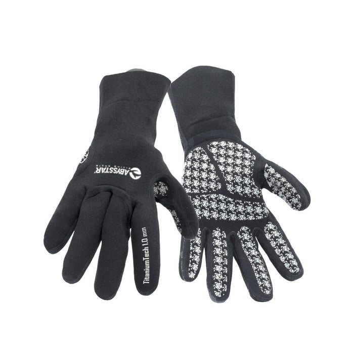 Tauchhandschuhe Titanium Tech 1mm Schwarz XL Abysstar 63248