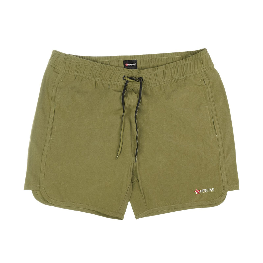 Badehose Kuba 4-Wege-Stretch Herren Tarn-Grün L Abysstar 64003AG