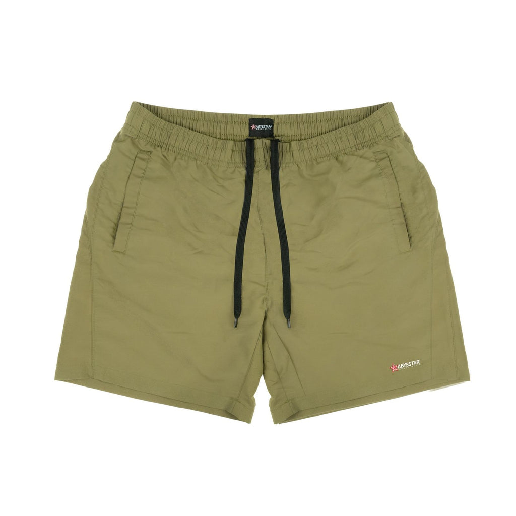 Badehose Jamaika Nylon Herren Armeegrün L Abysstar 64013AG