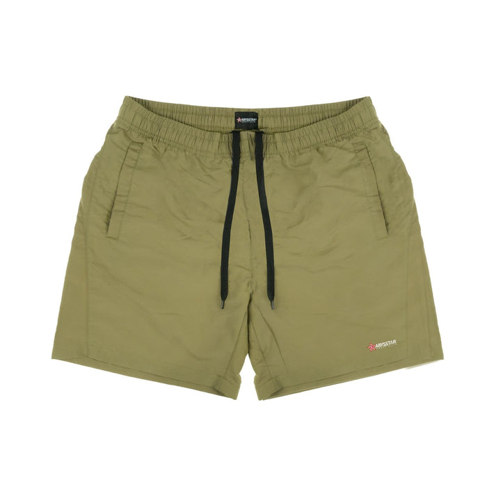 Badehose Jamaika Nylon Herren Armeegrün L Abysstar 64013AG