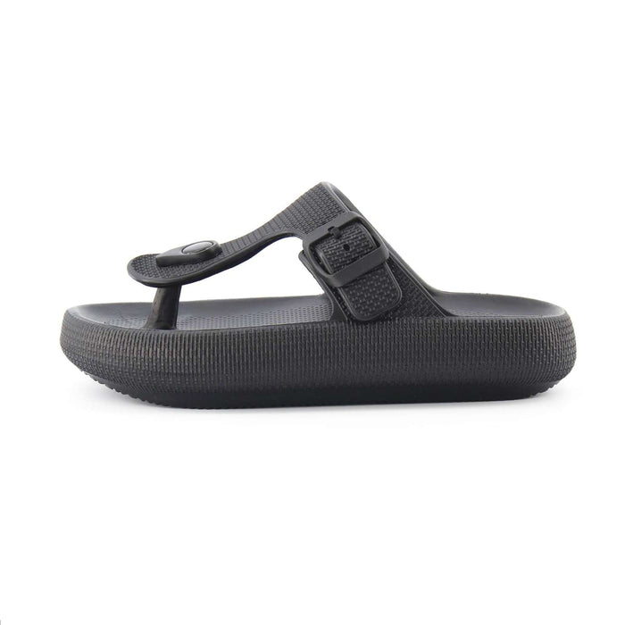 Badeschuhe Flip Flops Nevada Damen Schwarz Größe 40-41 Abysstar 64080BK