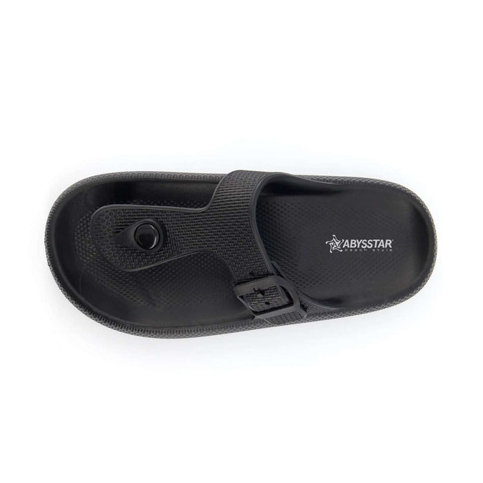 Badeschuhe Flip Flops Nevada Damen Schwarz Größe 40-41 Abysstar 64080BK