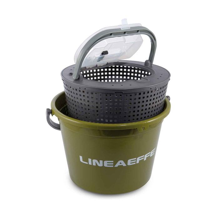 Fischfutter Eimer mit Eimer 18L Lineaeffe 6550020
