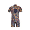 Schnorchelkurzanzug Sea Spring Herren 2,5mm Camo-Braun-Orange XL Abysstar 68152