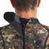 Schnorchelkurzanzug Sea Spring Herren 2,5mm Camo-Braun-Orange XXL Abysstar 68153
