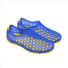 Anatomische Schwimmschuhe Trend Blau-Gelb Größe 45 Abysstar 68165BLYL