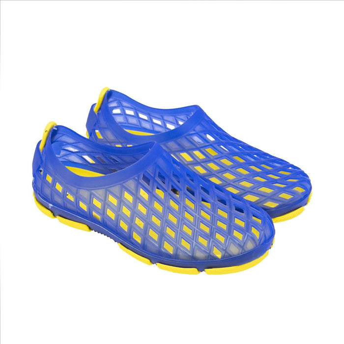 Anatomische Schwimm Schuhe Trend Baby Blau-Gelb Größe 33 Abysstar 68169BLYL