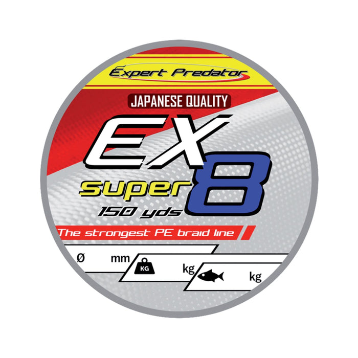 Geflochtene Schnur Ex-Super 8 300yd 17,7kg 0,20mm Expert Predator 69082