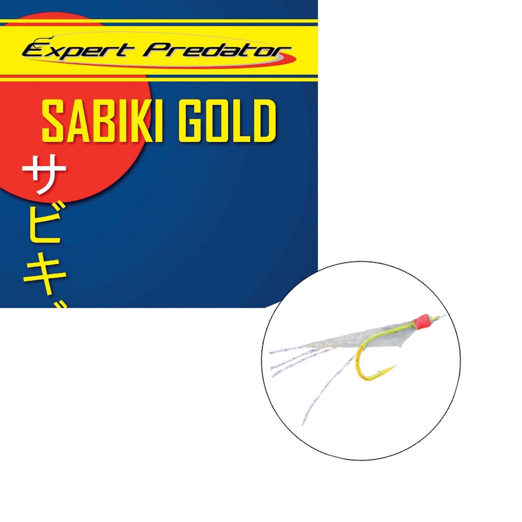 Super Sabiki Rigs Goldhaken 20 Stück Nr. 5 Expert Predator 6913305