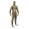 Spearfishing Vollanzug Grouper Evo Mann 7mm Camo-Grün M Abysstar 69140