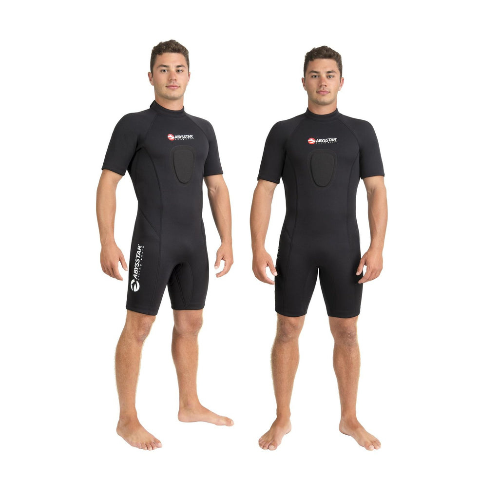Taucherkurzanzug Sea Spring Herren 2,5mm Schwarz L Abysstar 69206