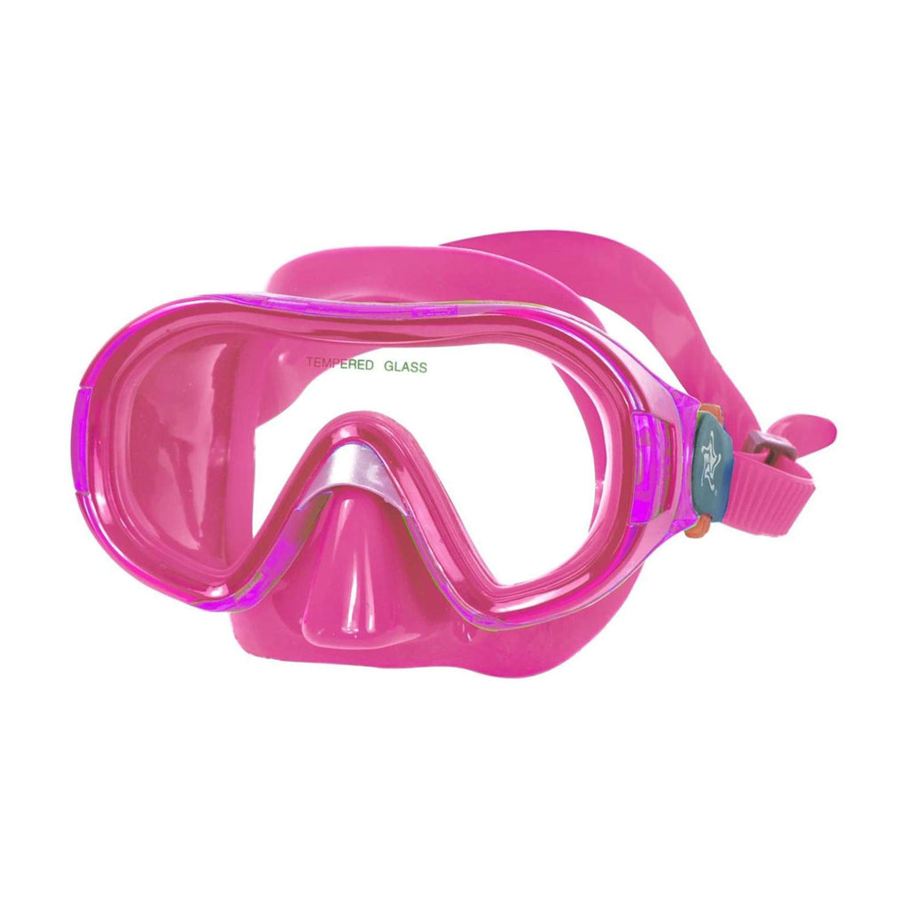 Schnorchelmaske Funny Kinder Farbe Pink Abysstar 69259PK